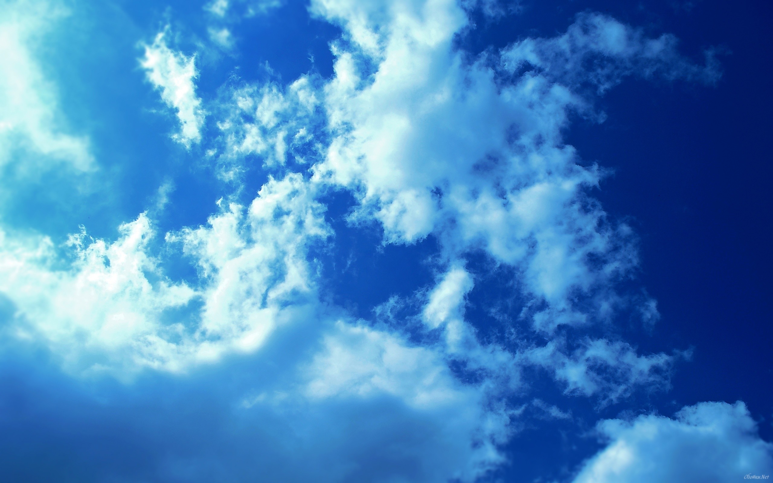2560x1600 Beautiful blue sky HD Desktop Wallpaper