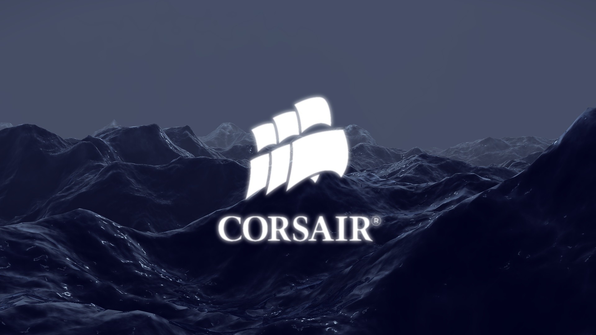 1920x1080 Corsair, Corsair Sea, Corsair Logo