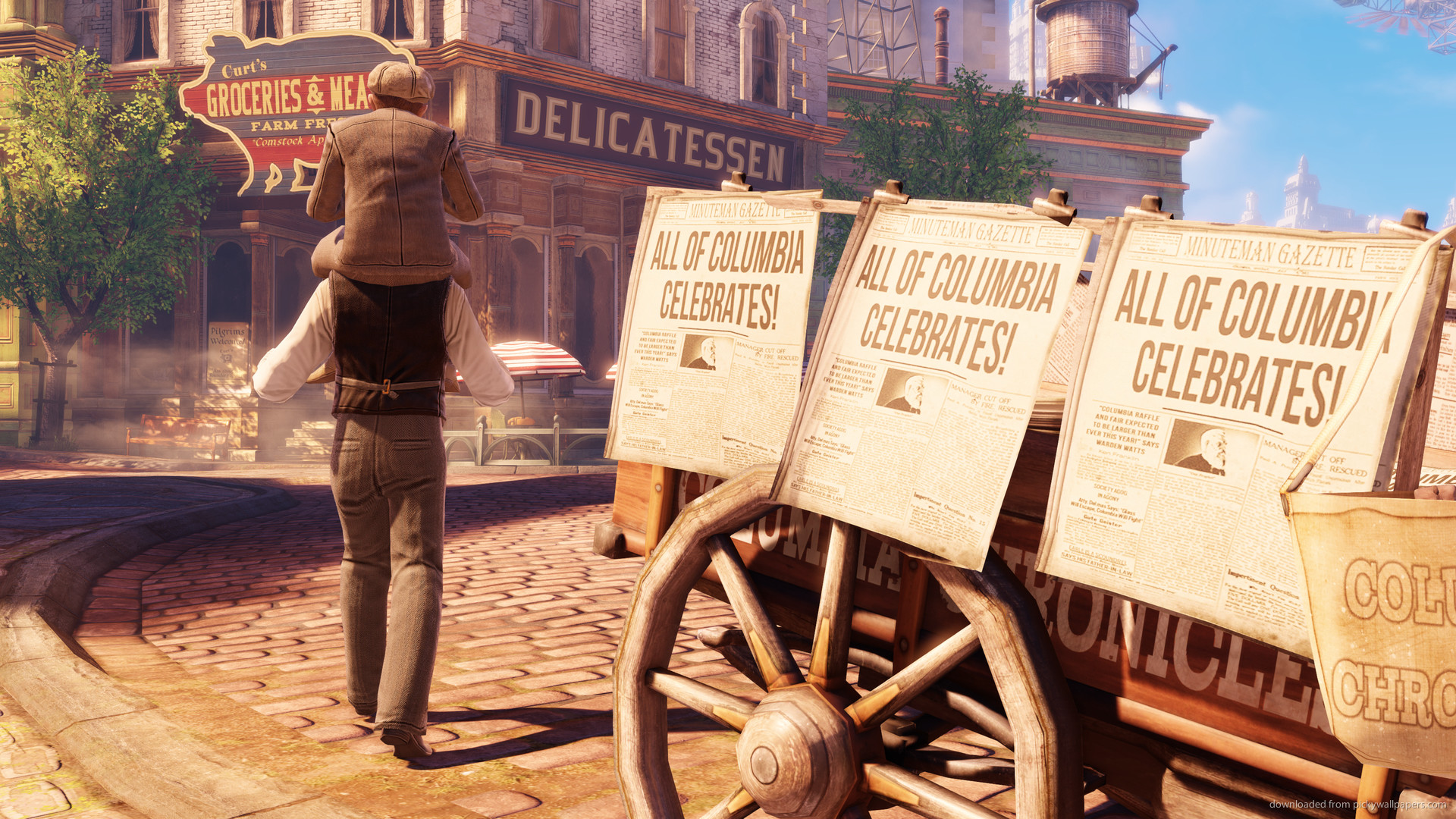 1920x1080 Bioshock Infinite Signs for 