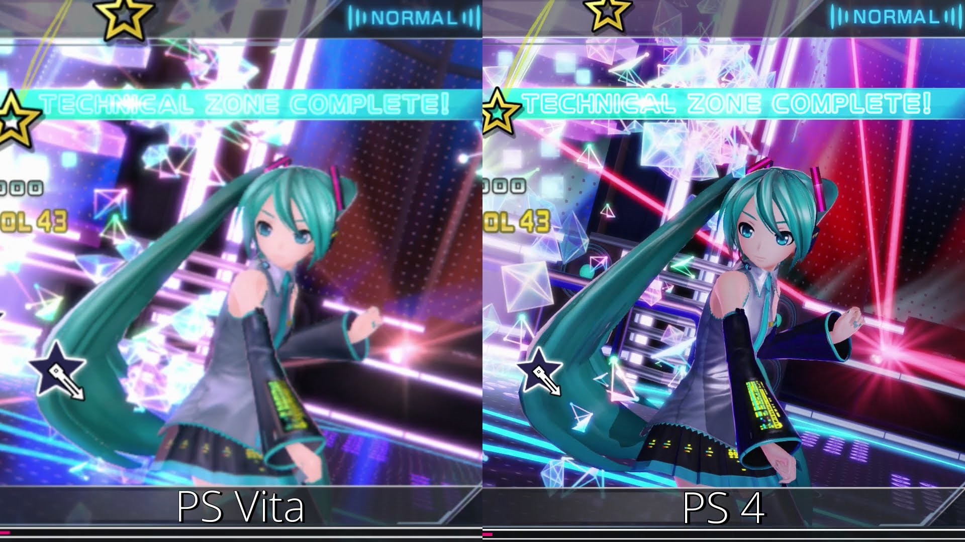 1920x1080 Hatsune Miku Project DIVA X: PS4 Versus PS Vita Comparison (Satisfaction")  - YouTube