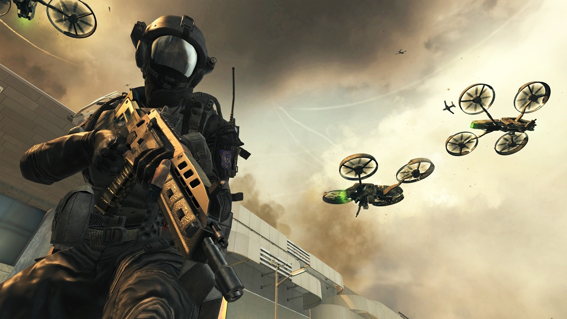 1920x1080 Preview wallpaper call of duty, black ops 2, game, weapons 