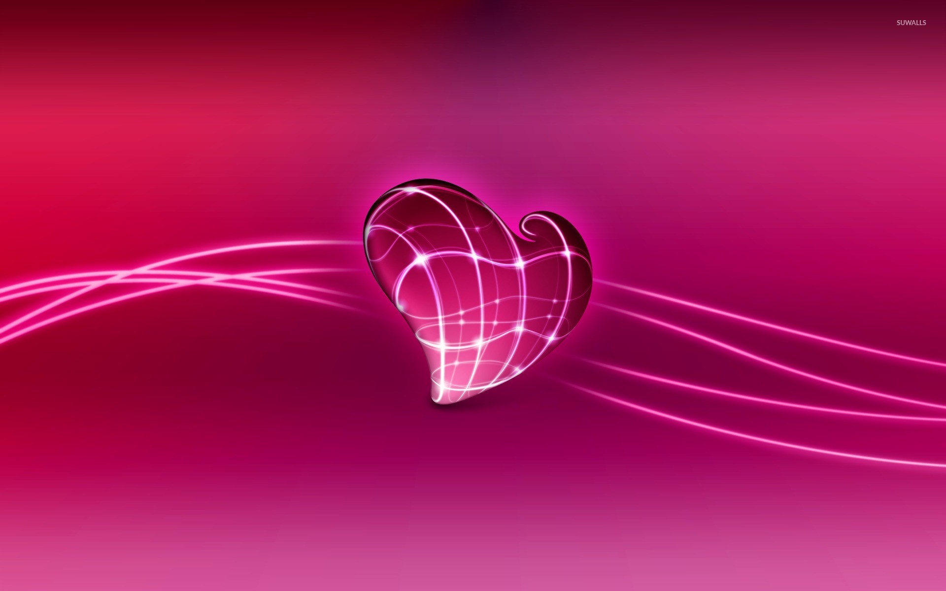 1920x1200 Download free 3D Pink Love Mobile Wallpaper contributed by cuterey .