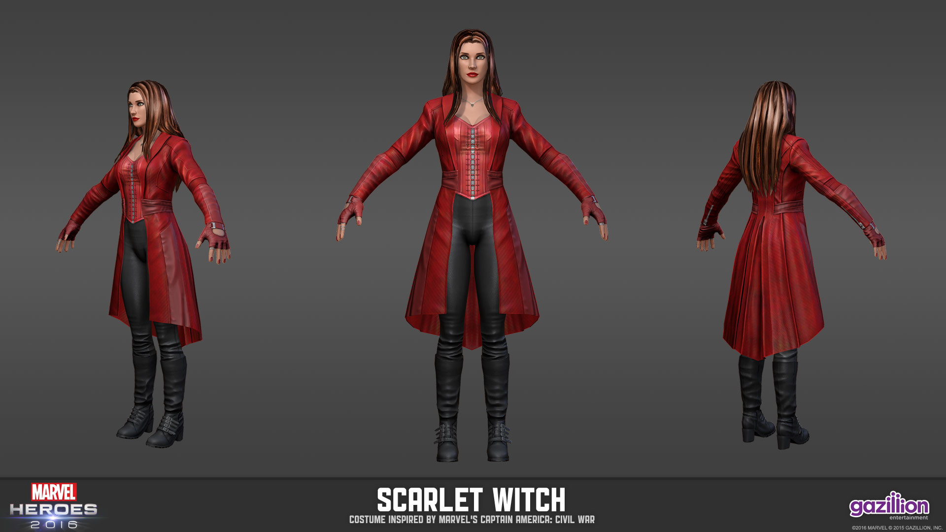 1920x1080 Scarlet Witch Civil War costume in MH — Marvel Heroes Omega. Scarlet Witch  Civil War Costume In MH — Marvel Heroes Omega