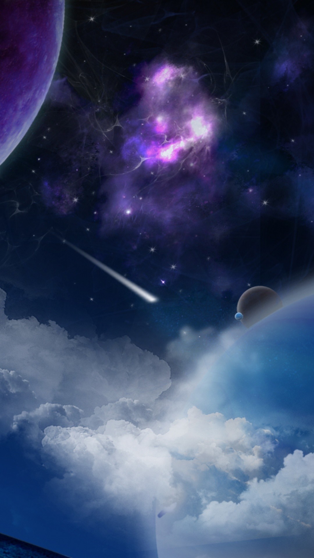 1080x1920 high res space wallpaper #555274