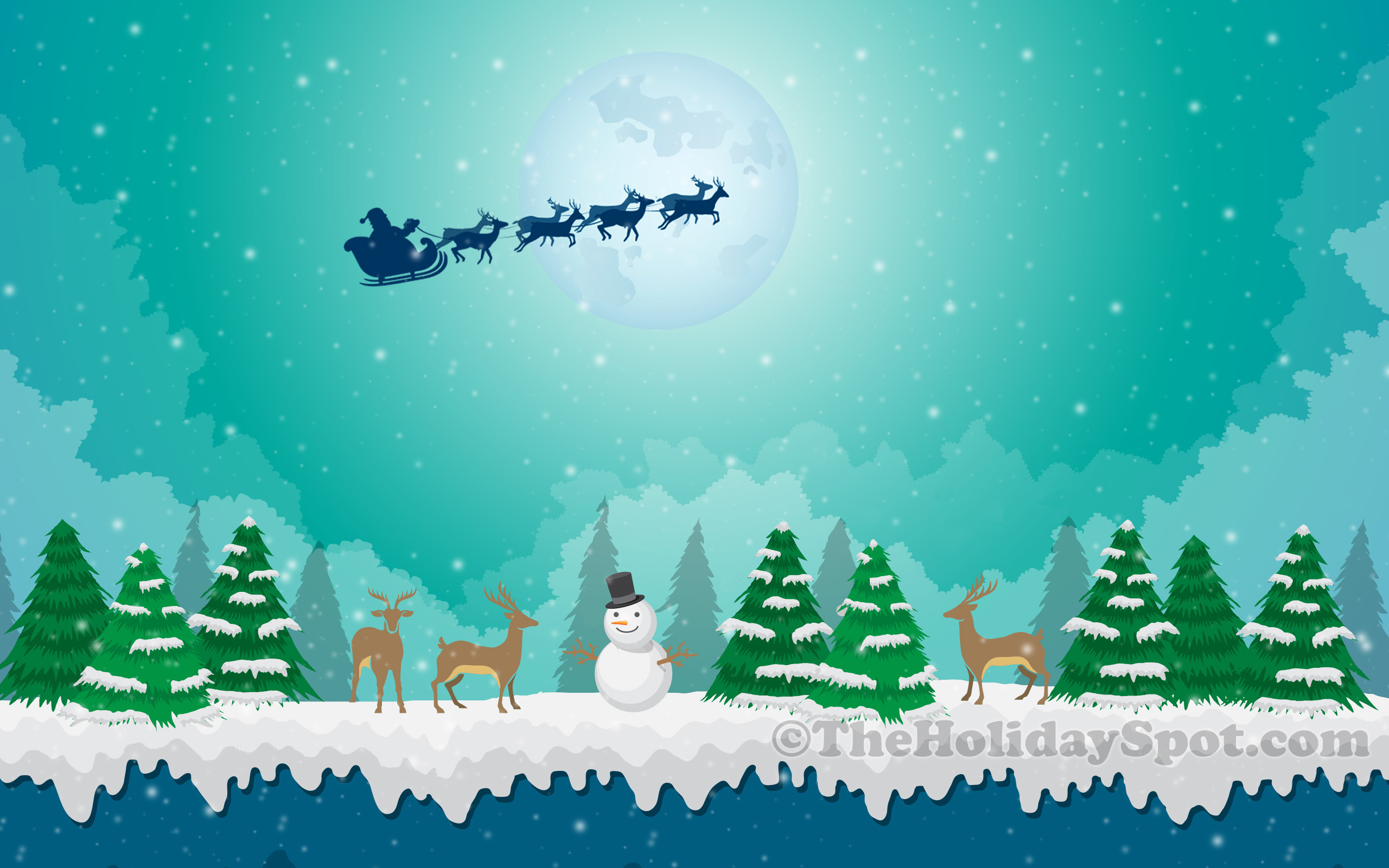 2560x1600  Wallpaper of Snowy Christmas Scene. 0 Â· Download Â· Res: 1920x1080  ...
