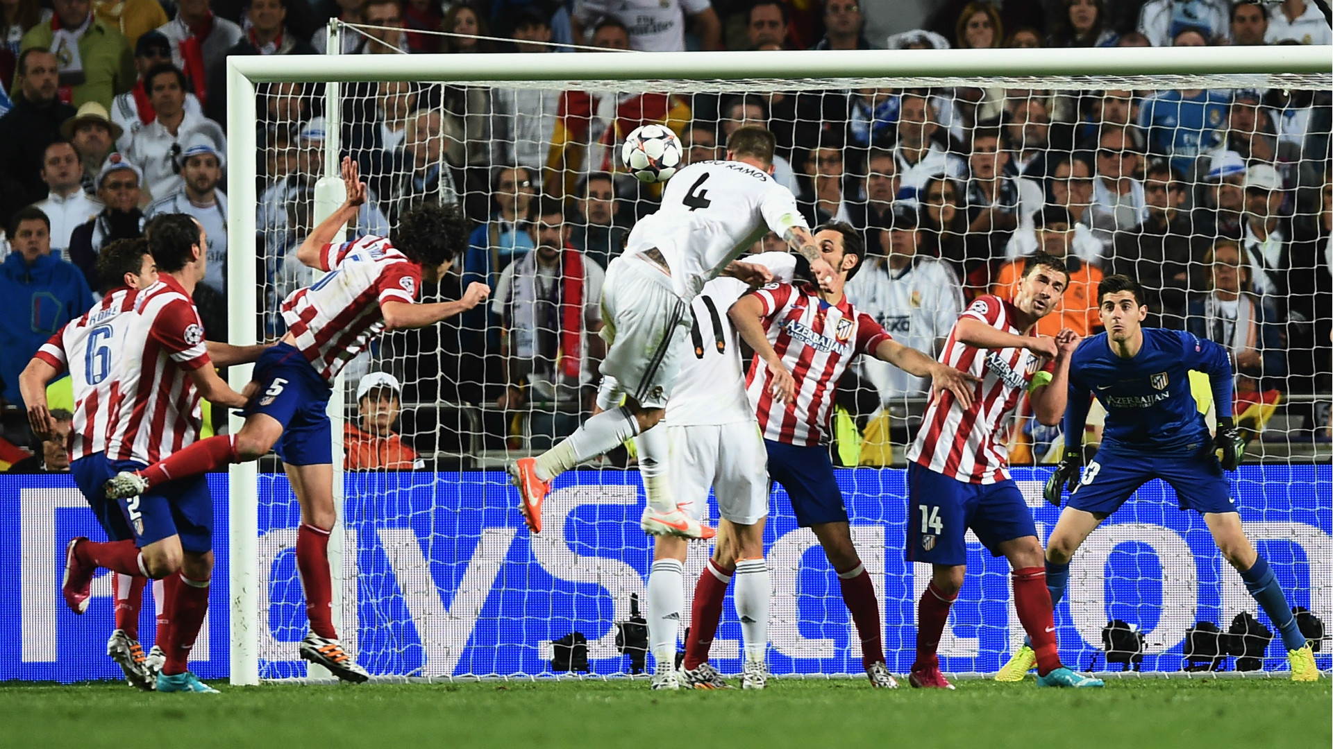 1920x1080 Sergio Ramos Real Madrid Atletico Madrid Champions League Final 2014. "