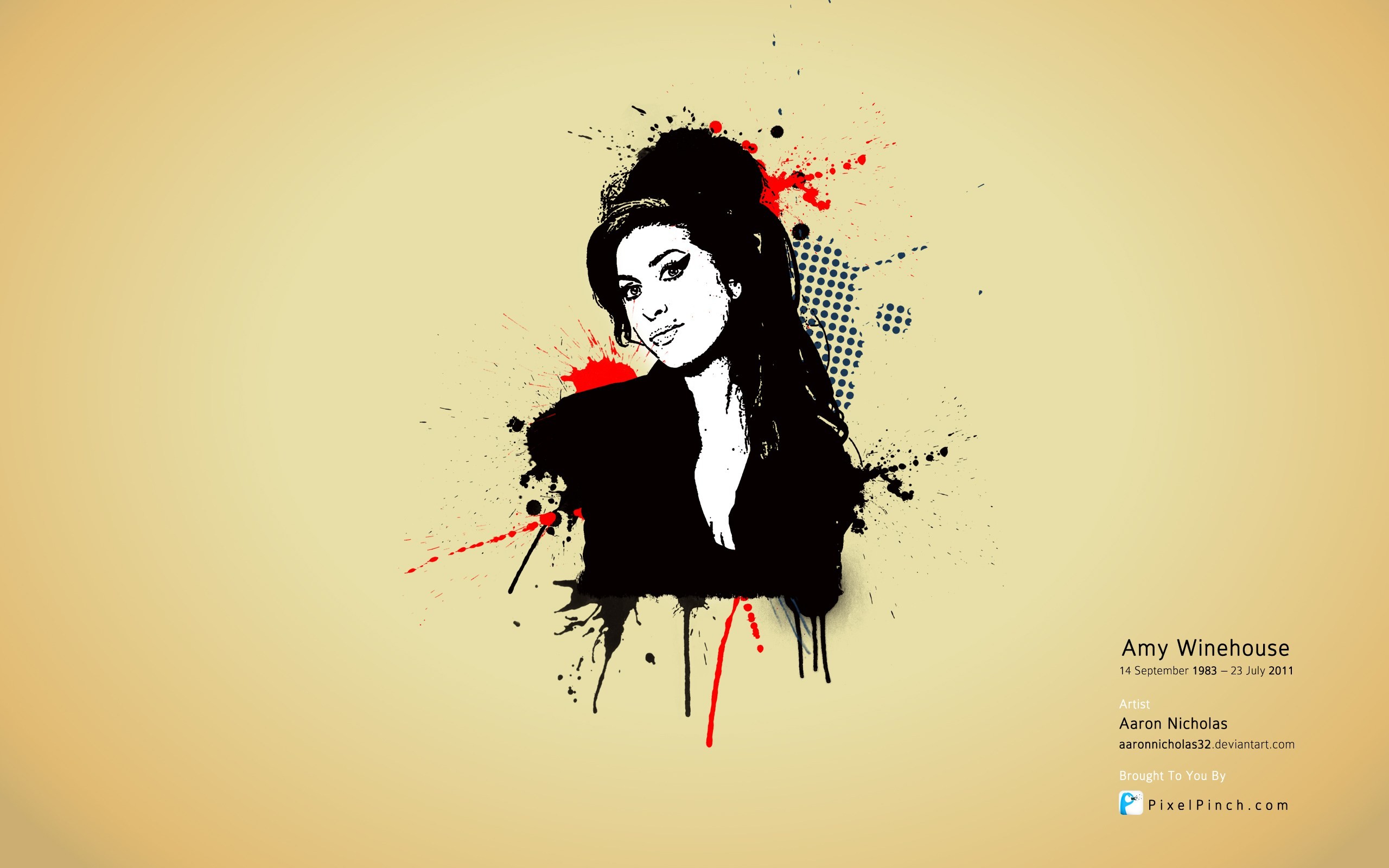 2560x1600 Amy Winehouse High Res Wallpaper PixelPinch