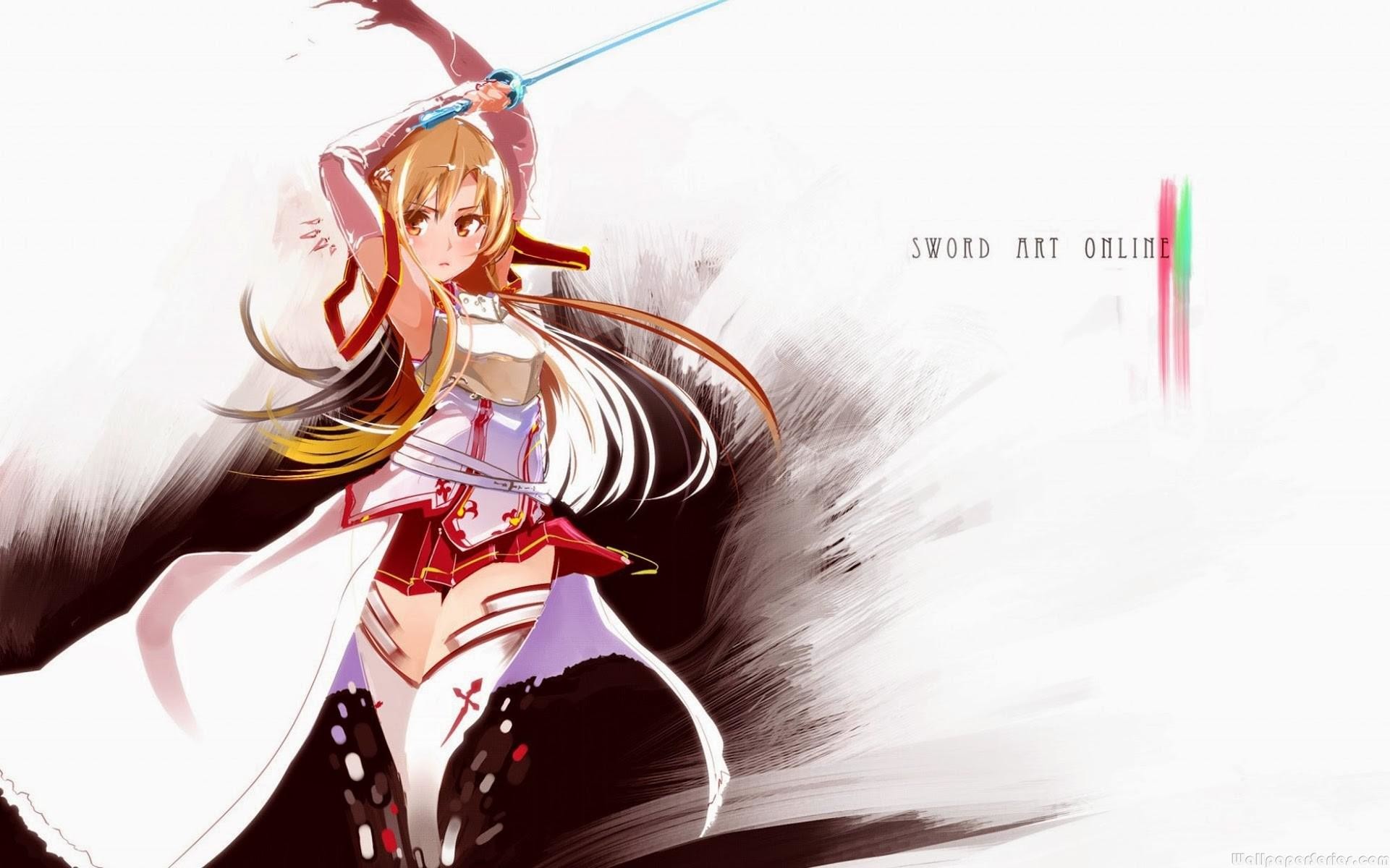 1921x1200 Yuuki Asuna Sword Art Online Beautiful