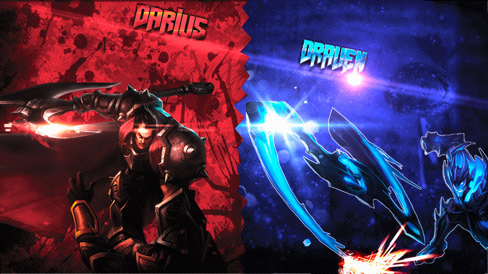 1920x1080 ... Darius and Draven Wallpaper Full HD by pedrovovp