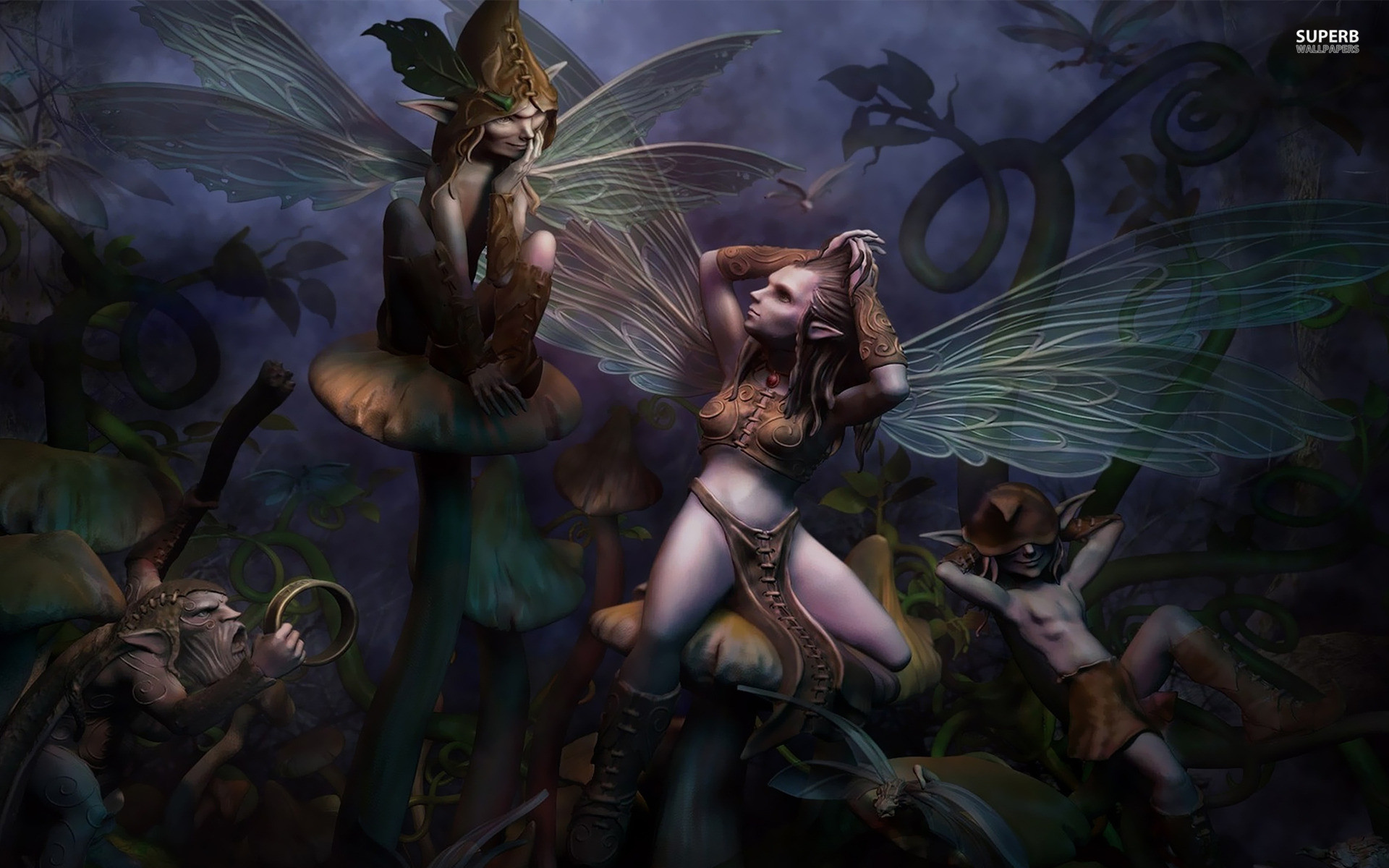 1920x1200 fantasy fairy's - Bing Images