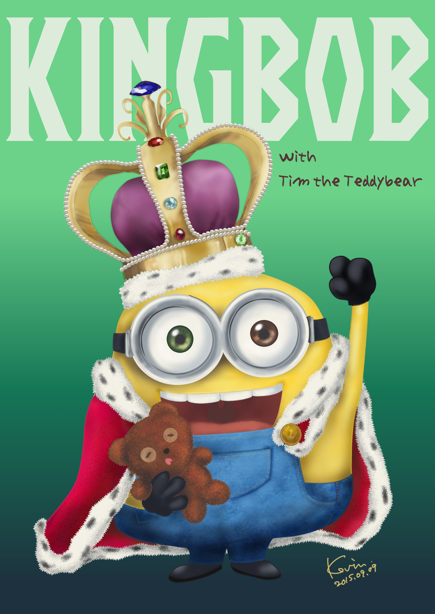 1447x2039 British King]Bob the Minion by DiabolicKevin on DeviantArt