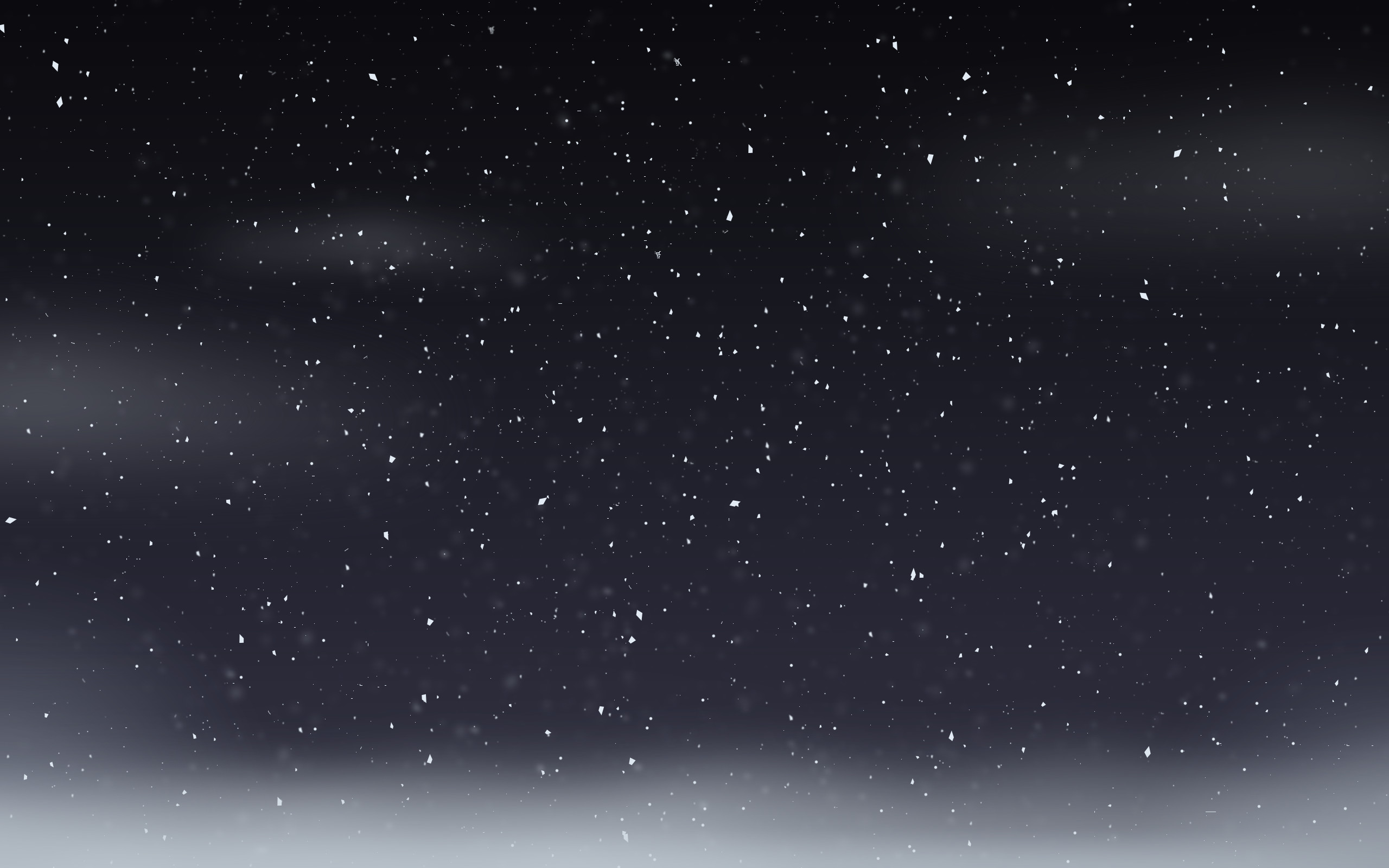 2560x1600 Snowflakes Falling Png image #34500