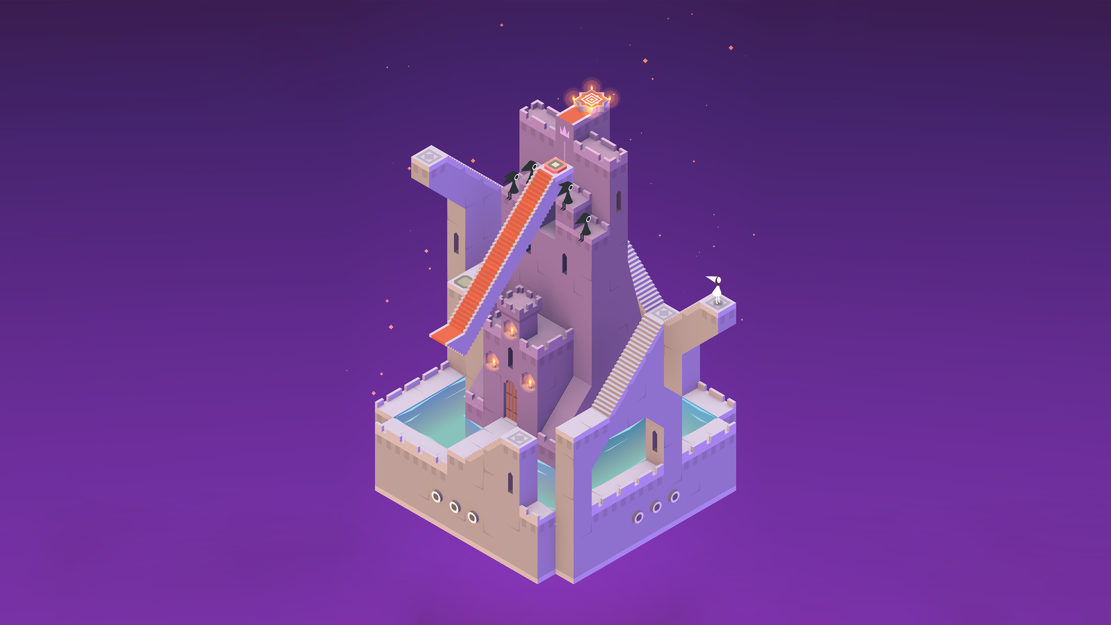 3840x2160 Video Game - Monument Valley Wallpaper