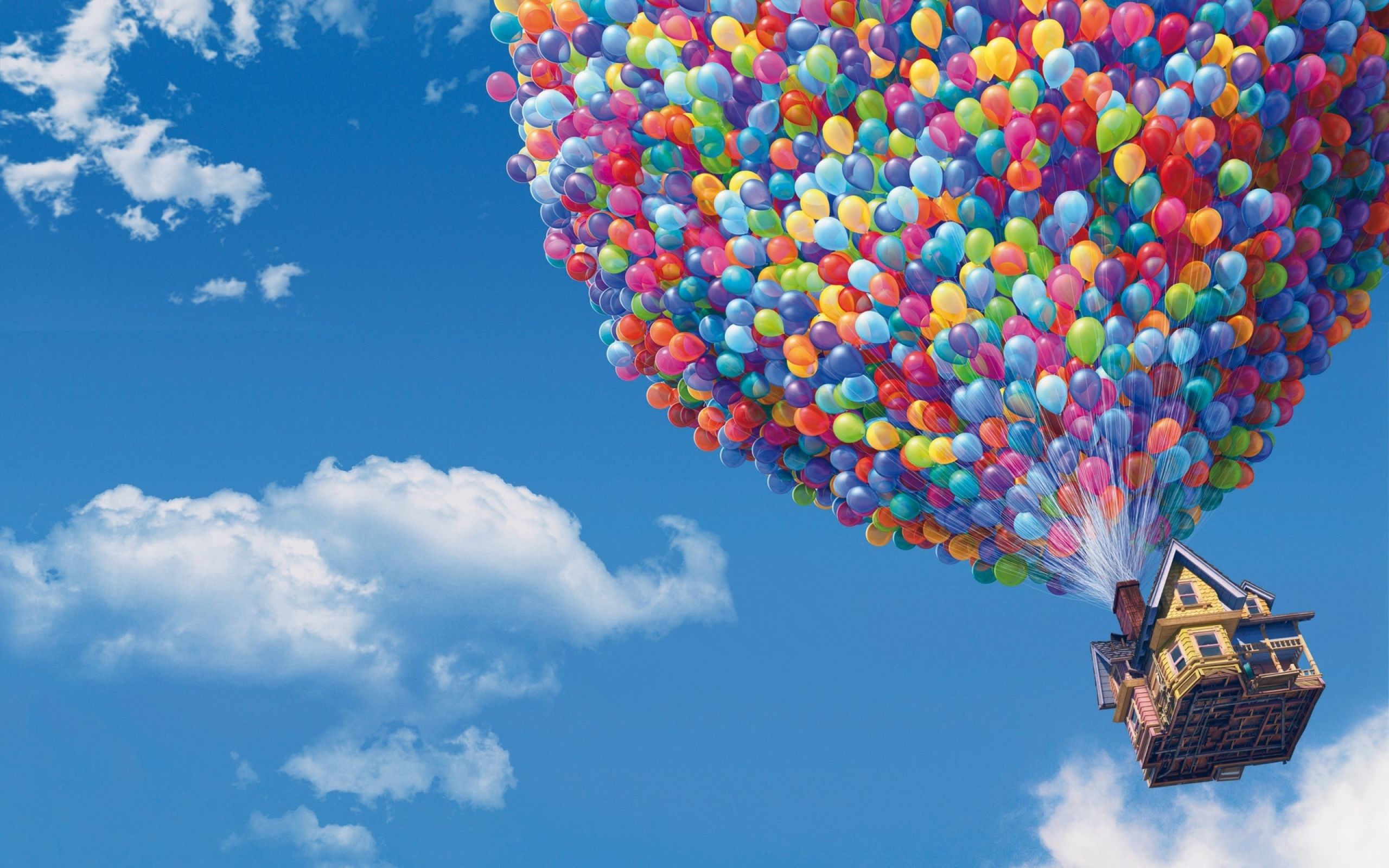 2560x1600 Pixar Colorful Baloon WallPaper HD - http://imashon.com/w/