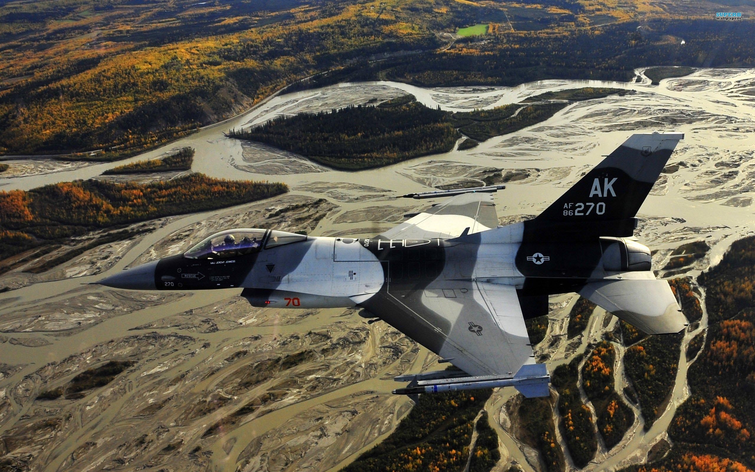 2560x1600 General Dynamics F-16 Fighting Falcon Wallpapers HD | Full .