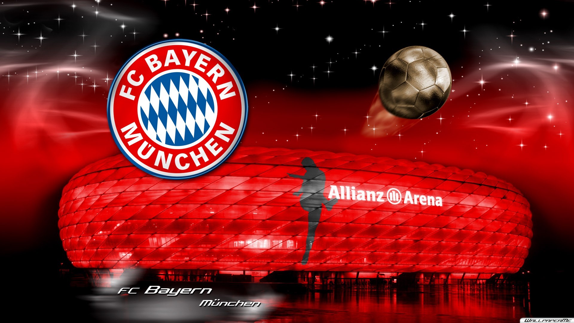 1920x1080 Wallpaper Download. Desktop Hintergrundbilder - FCB Allianz Arena   Hintergrundbild