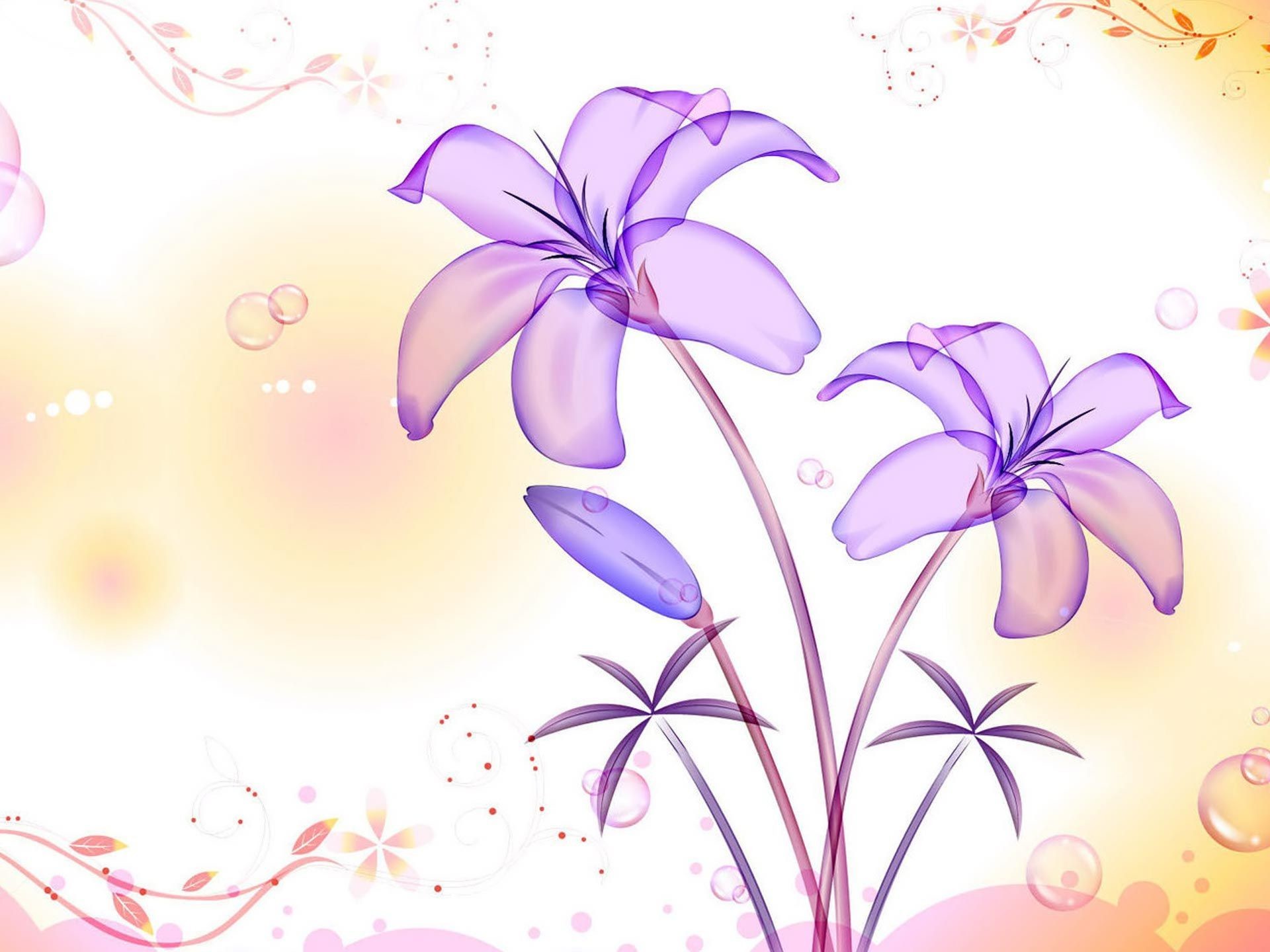 1920x1440 Cool Purple Flower Wallpapers Flowers Wallpapers Gallery PC