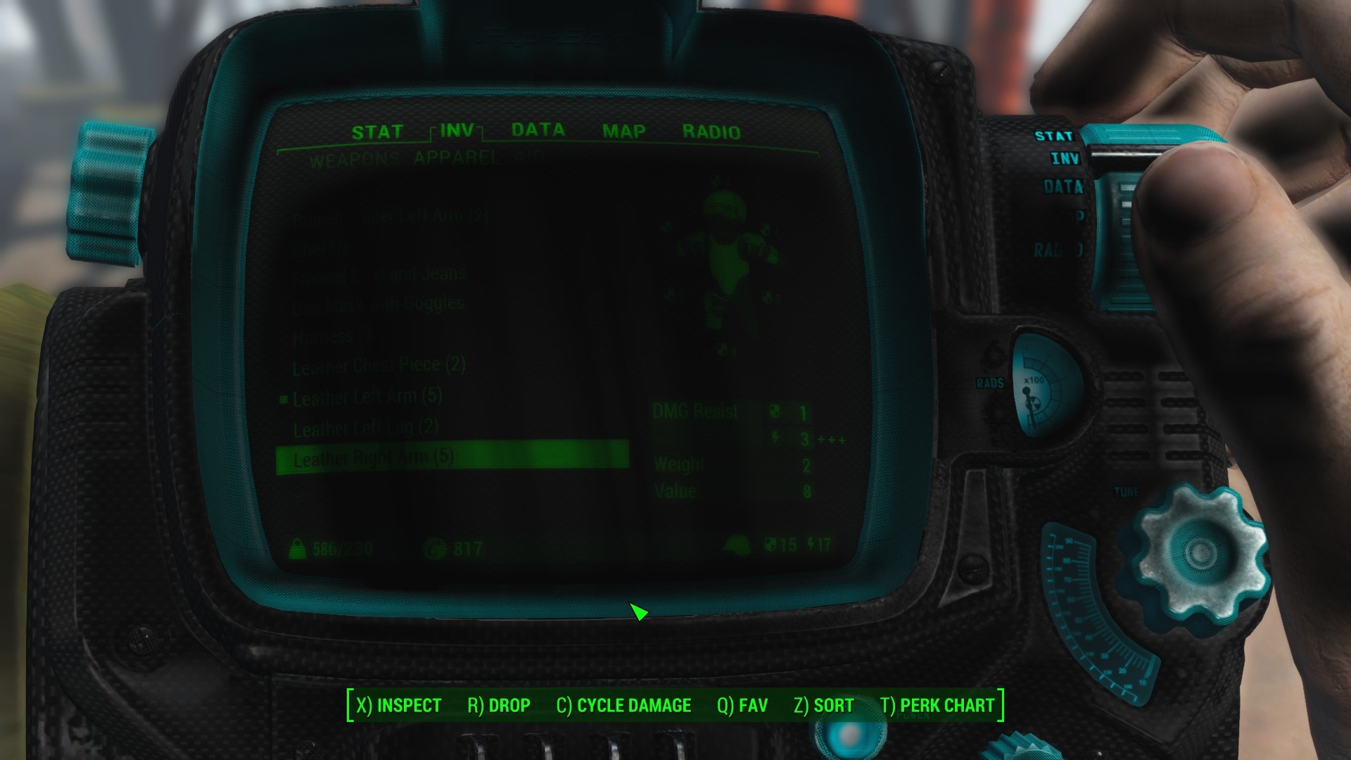 Fallout 4 pipboy на весь экран фото 90