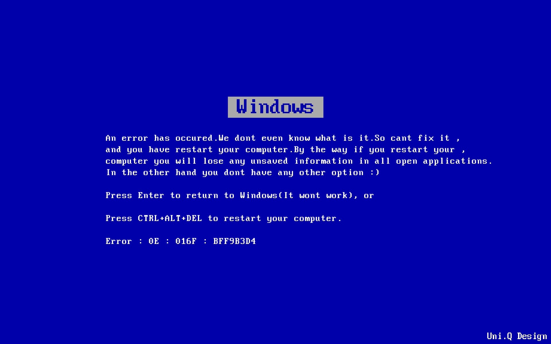 1920x1200 error Microsoft Microsoft Windows Blue Screen of Death wallpaper .