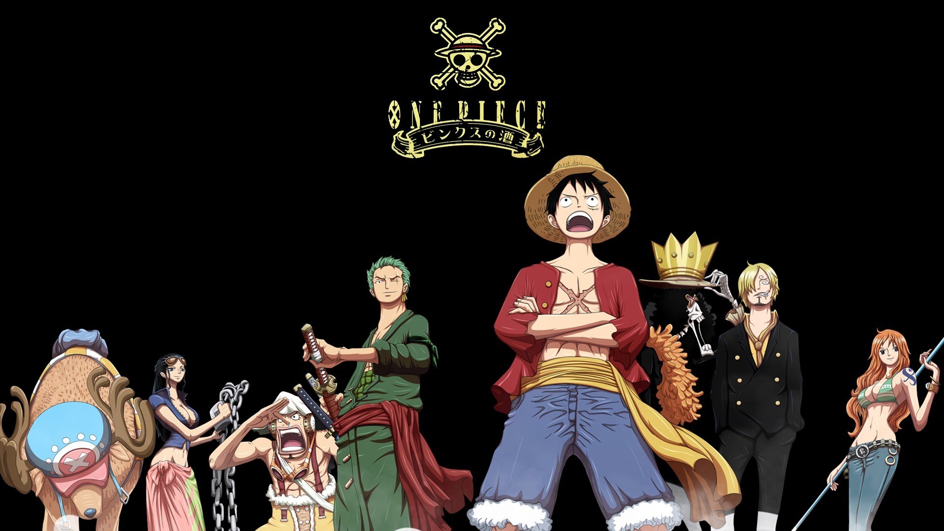 1920x1080 Anime - One Piece Usopp (One Piece) Nami (One Piece) Sanji (