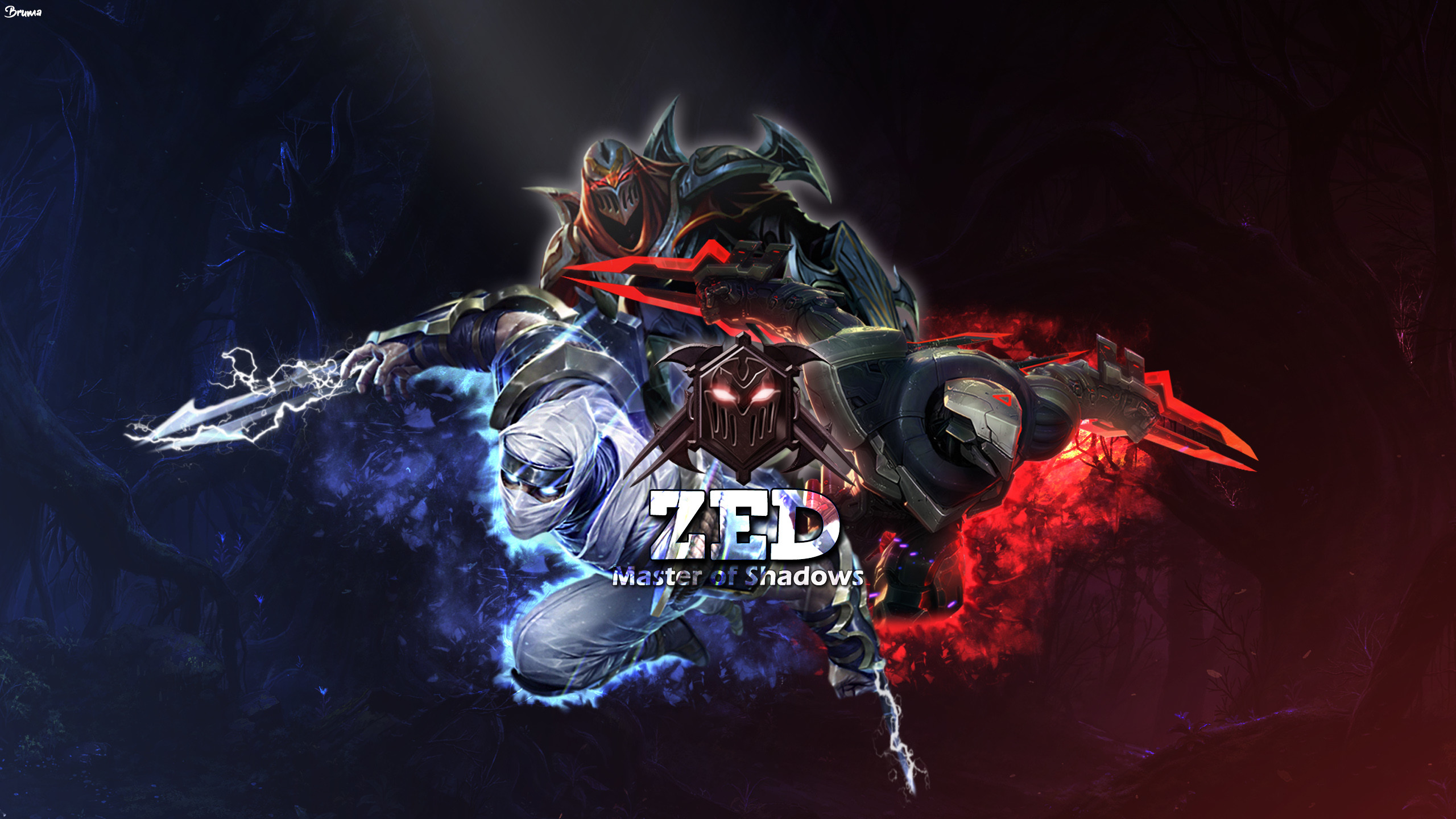 2560x1440 ... zed lol wallpapers hd wallpapers artworks for league of legends ...