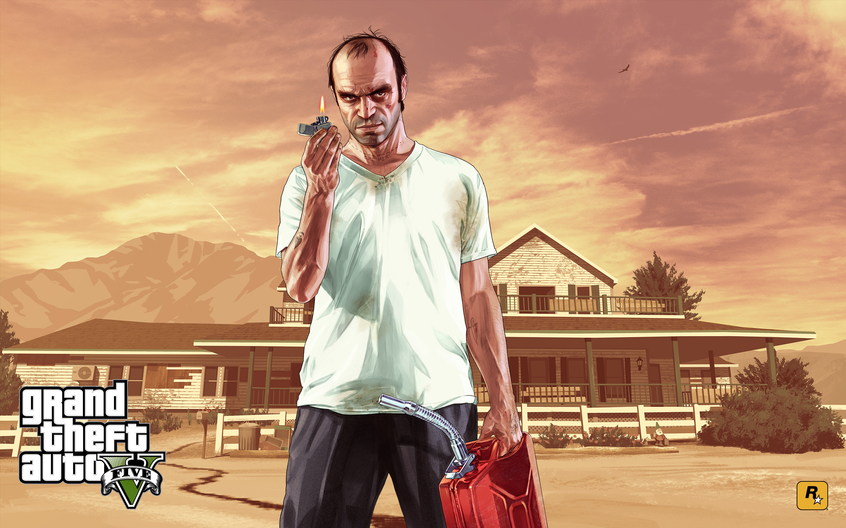 2880x1800 Video Game - Grand Theft Auto V Wallpaper