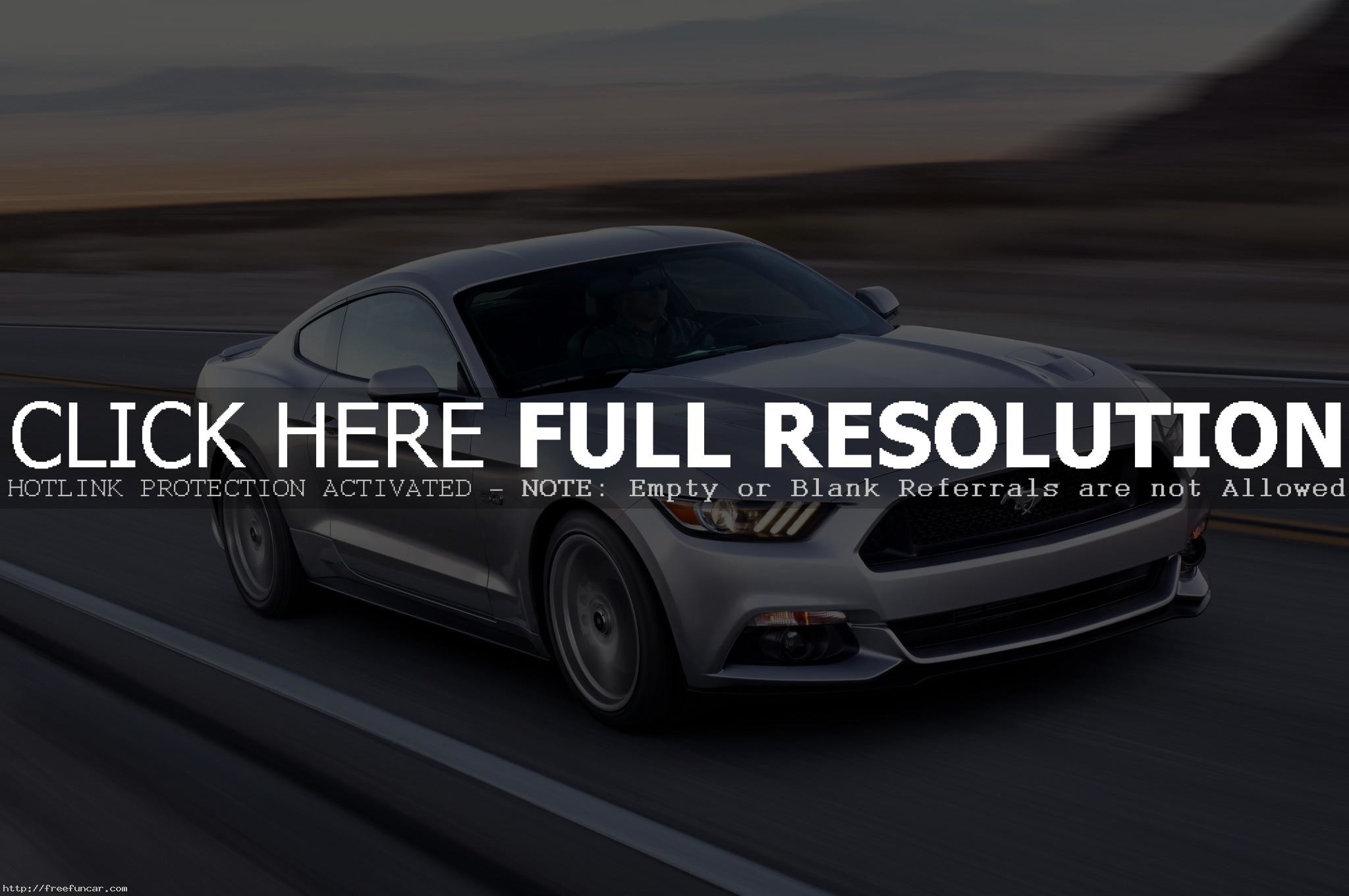 2048x1360 WHITE FORD MUSTANG 2015 MOTION WALLPAPER