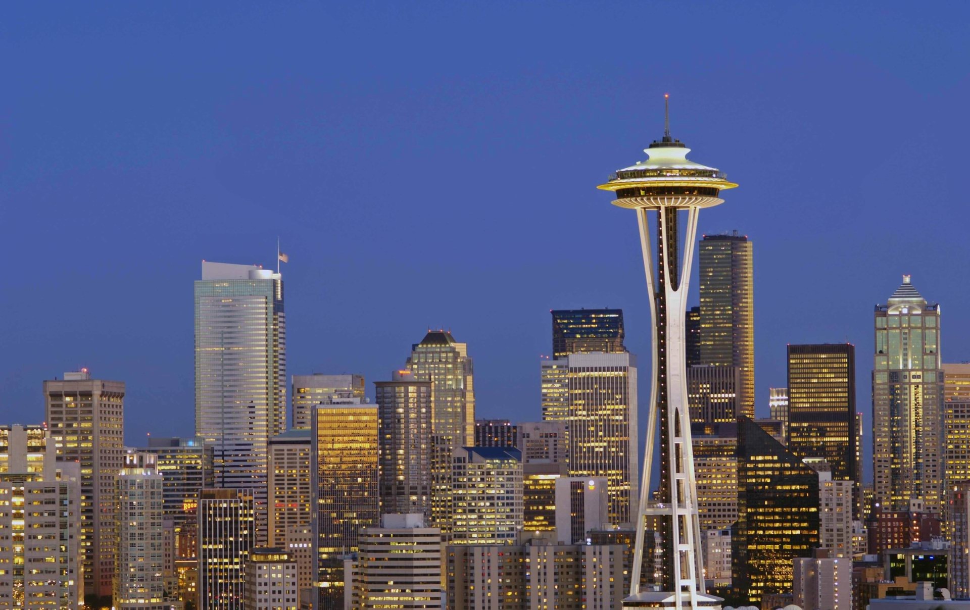 1920x1208 seattle washington | Seattle Skyline Twilight , Seattle, Washington photos,  wallpapers