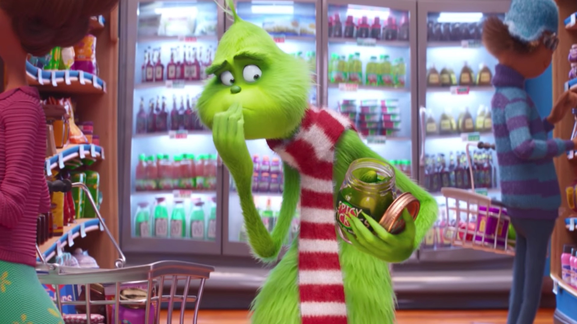 1920x1080 'Dr. Seuss' The Grinch' makes off with $66M at box office. '