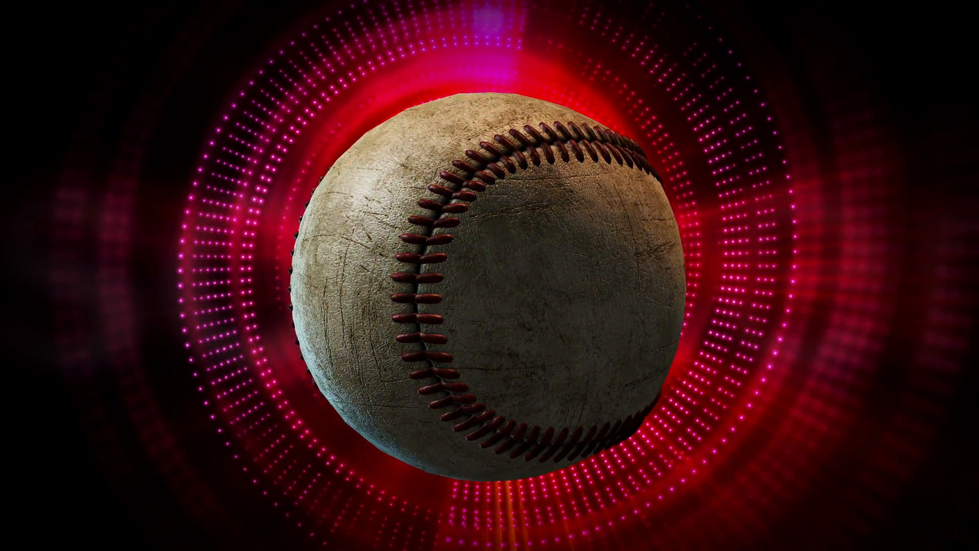1920x1080 Rotating Baseball Ball as 3d Animated Sports Motion Graphics Background in  full HD  progressive resolution. Motion Background - VideoBlocks