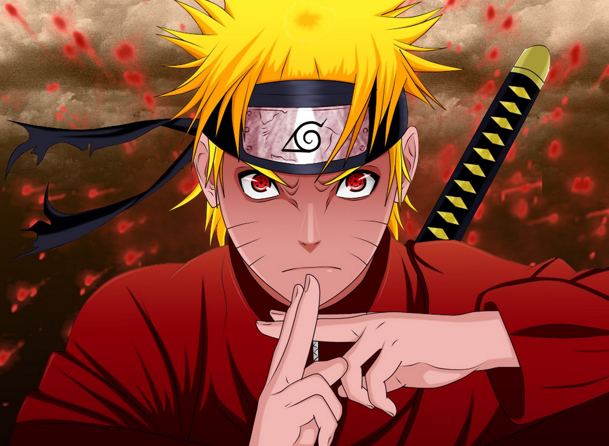 2048x1501 Anime - Naruto Sword Ninja Naruto Uzumaki Wallpaper