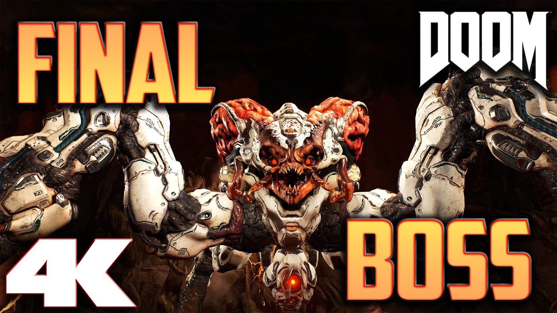 1920x1080 DOOM 2016 - Final Boss Battle - 4K ULTRA Settings