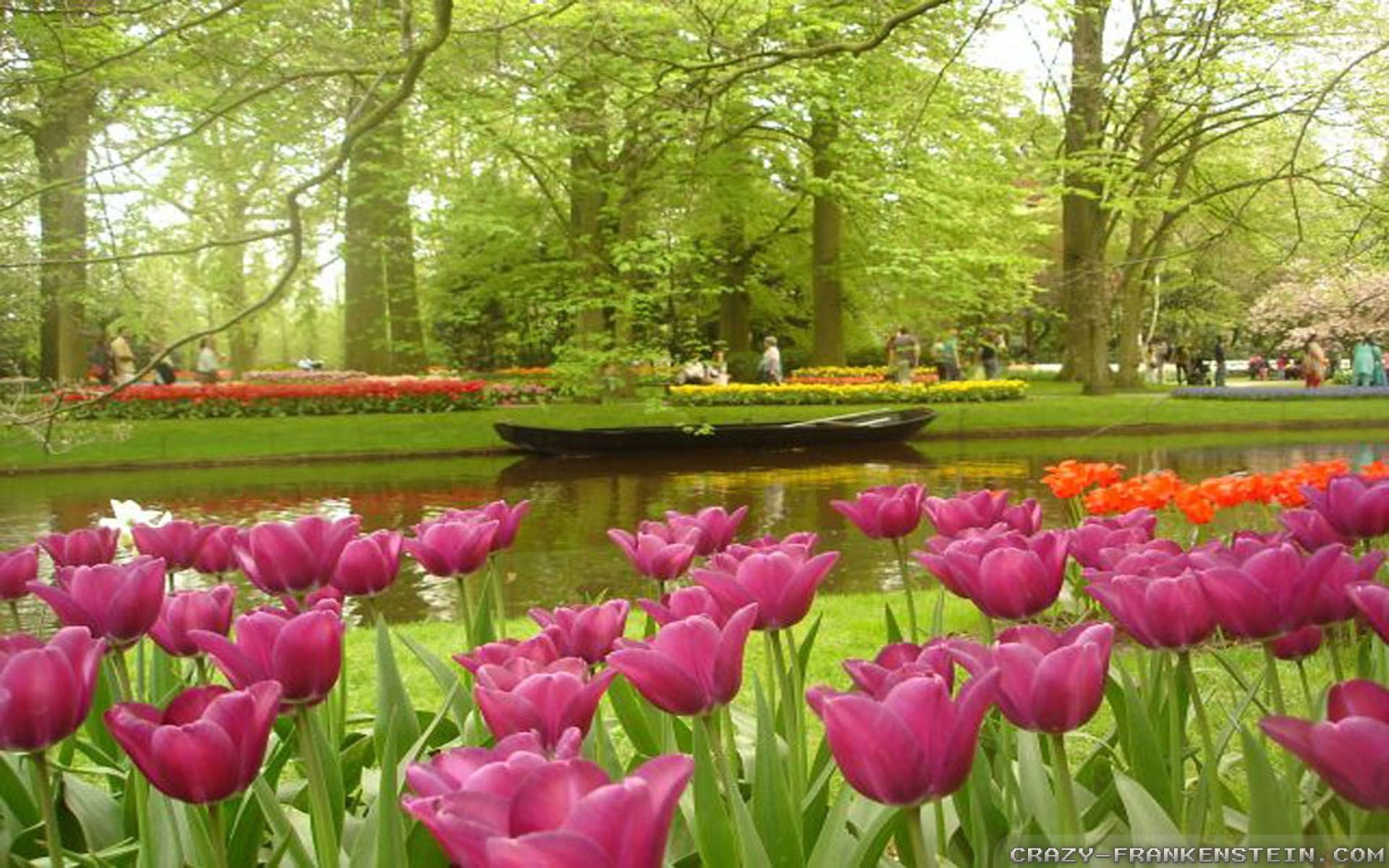 29 Best Flower Garden Ideas For Your Landscape - InteriorSherpa | Jardines,  Jardín de tulipanes, Jardines tropicales