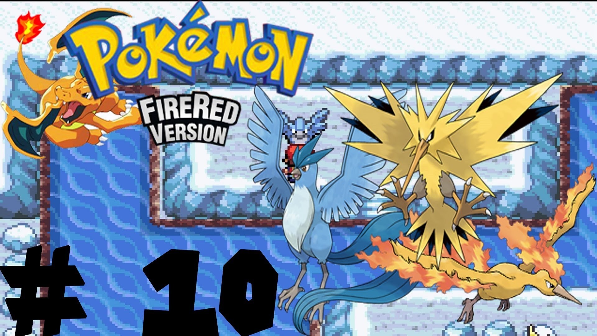 1920x1080 Let's Play - PokÃ©mon: Fire Red - Part 10: Articuno, Zapdos & Moltres! -  YouTube