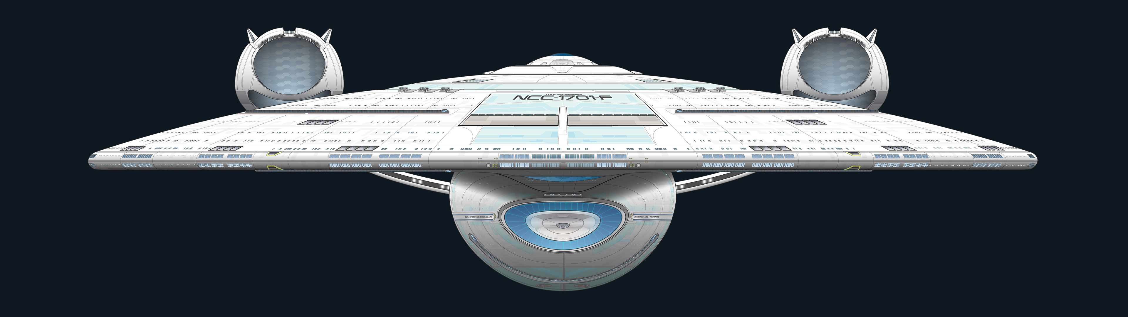 3840x1080 Video Game - Star Trek Online Wallpaper
