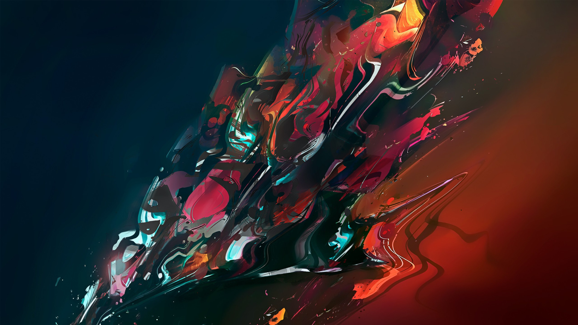 1920x1080 Abstract color cgi painting art wallpaper |  | 51885 | WallpaperUP