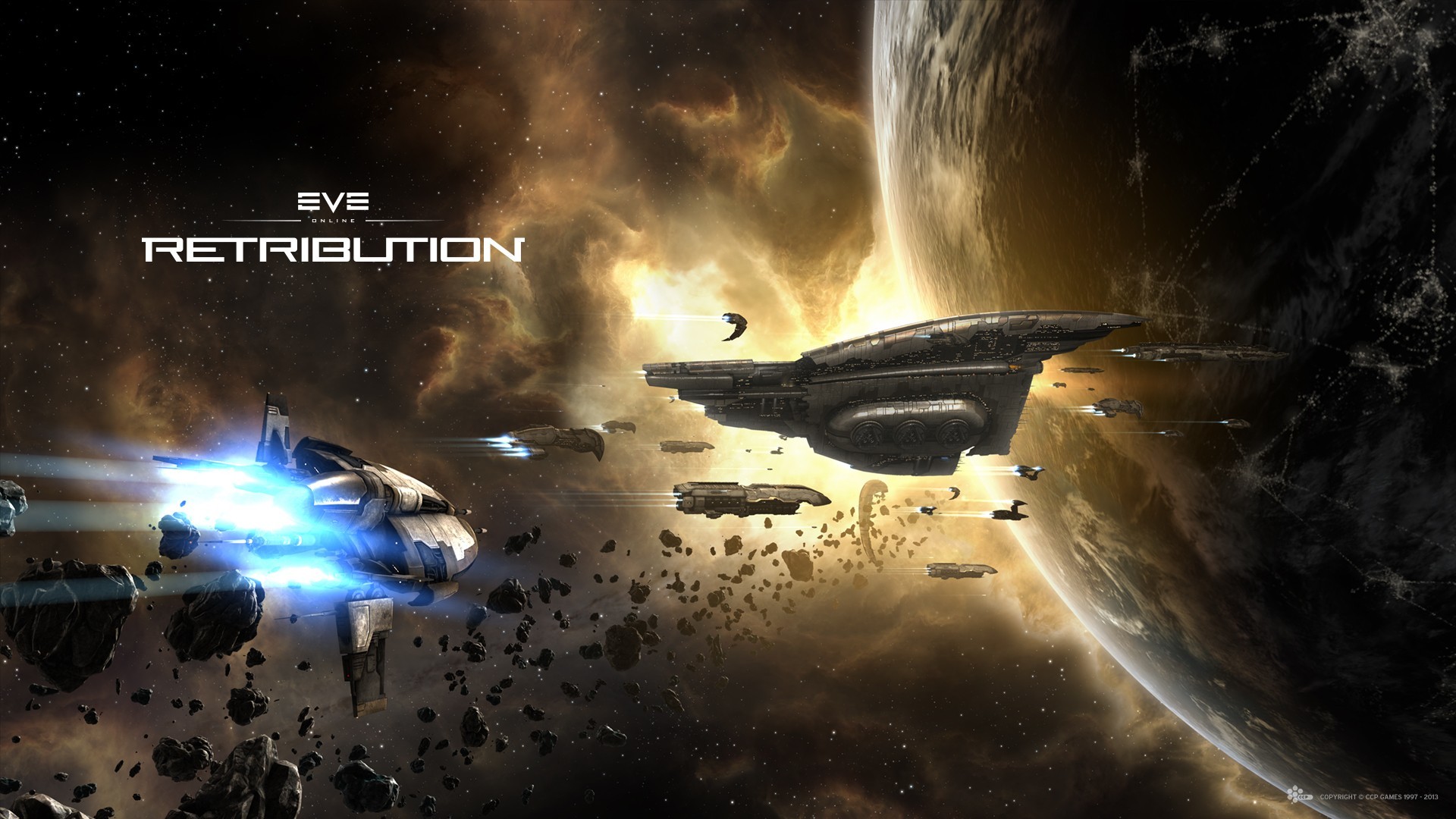 1920x1080 EVE Online, Amarr, Spaceship, Space Wallpapers HD / Desktop and Mobile  Backgrounds
