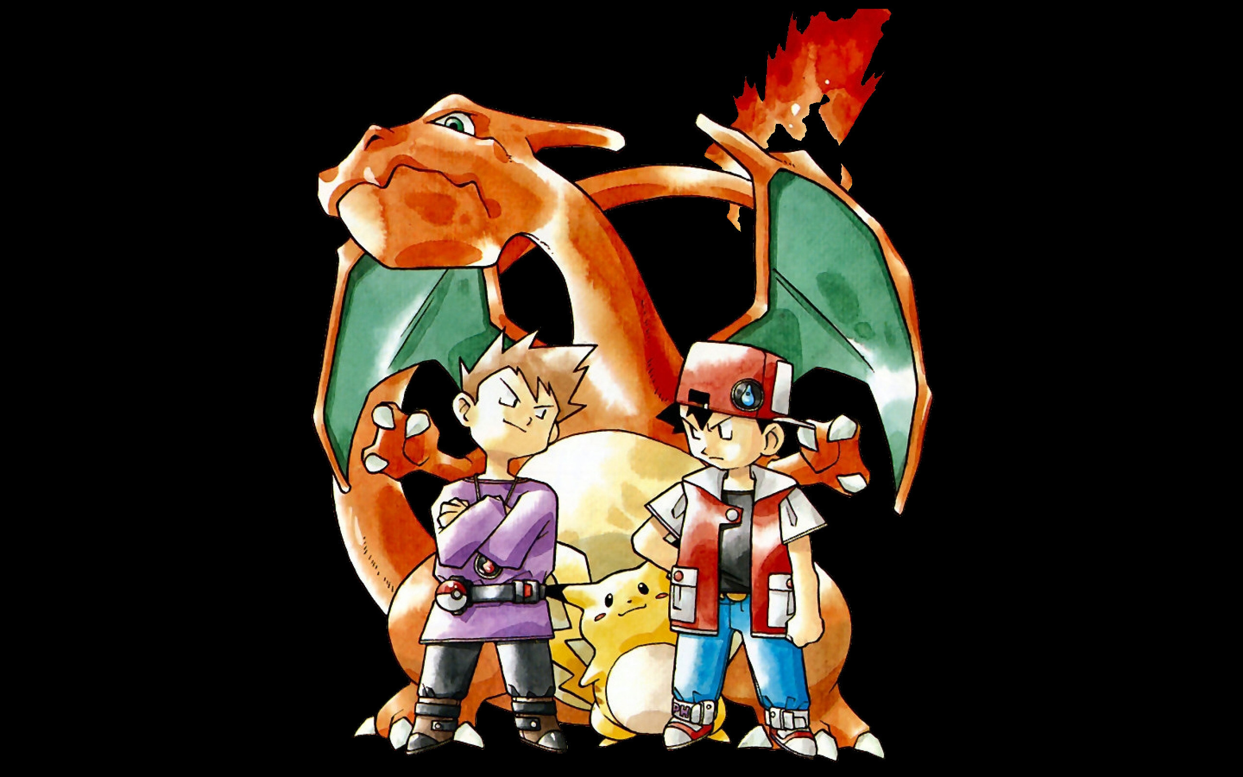 Pokémon Red & Green wallpapers for desktop, download free Pokémon
