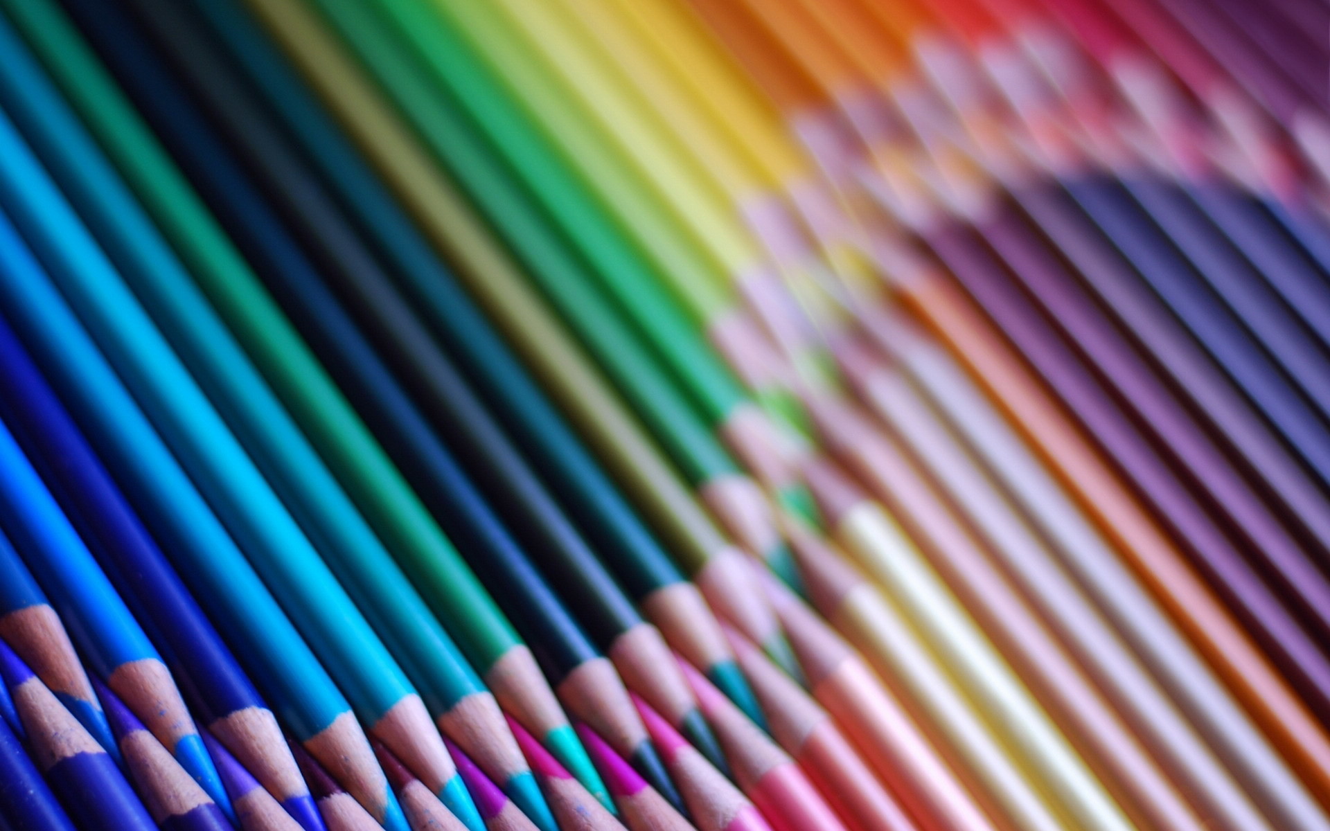 1920x1200 Beautiful Colored Pencils Wallpaper 40941