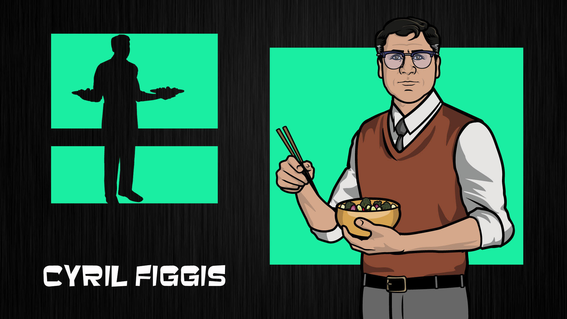 1920x1080 Cyril Figgis, voiced by Chris Parnell