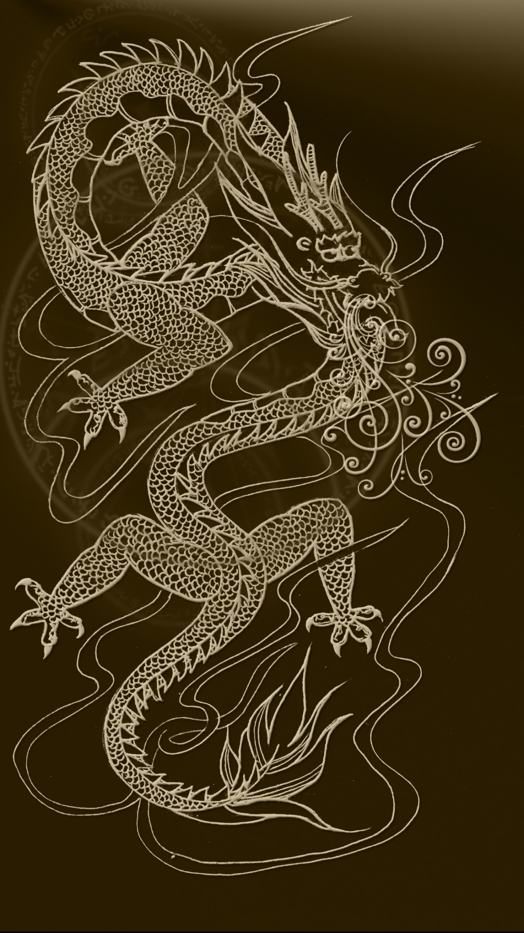 1080x1920 Artistic Chinese Dragon Dragon. Wallpaper 500530