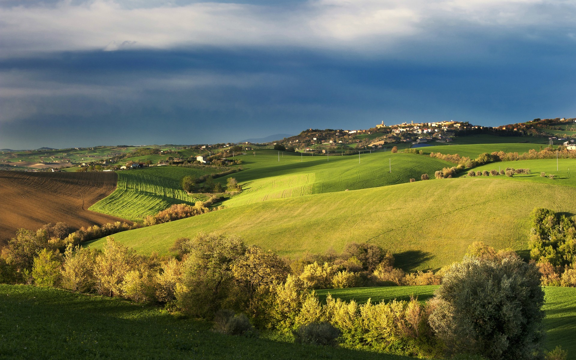 1920x1200 Spring Landscape wallpapers | Tuscany Spring Landscape stock photos .