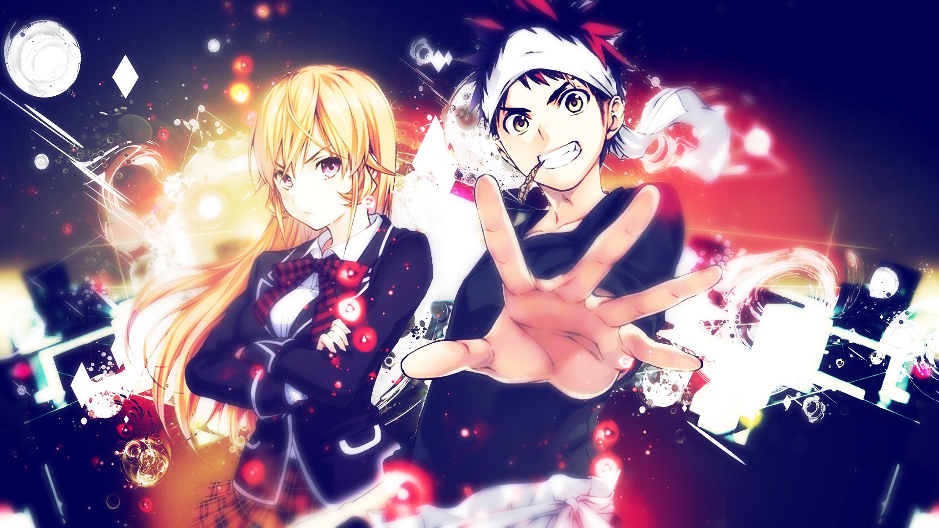 Anime Food Wars: Shokugeki no Soma HD Wallpaper