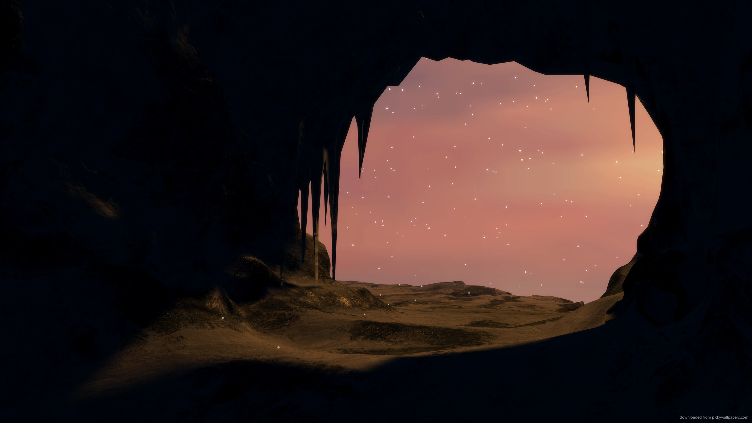 2560x1440 Cavern Wallpaper Link to this wallpaper 