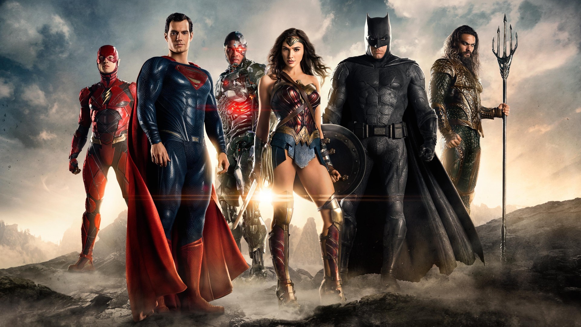 1920x1080 Wallpaper Justice League, 2017 Movies, Flash, Superman, Wonder Woman,  Batman, Movies, #1674