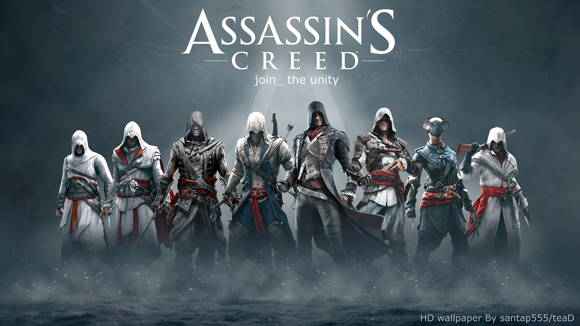 1920x1080 ... Assassin's Creed HD wallpaper by teaD by santap555