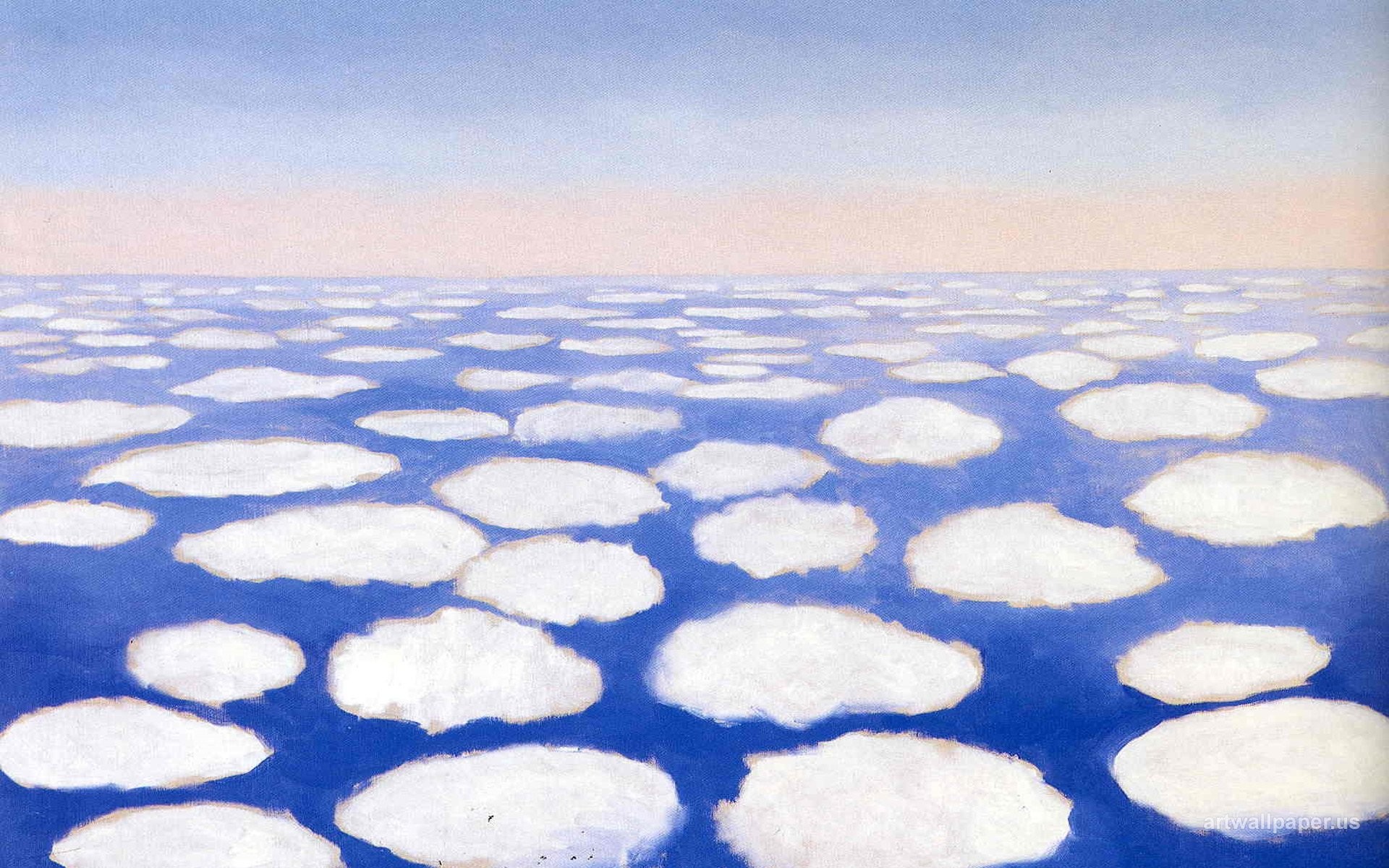 1920x1200 Georgia O Keeffe Cloud Paintings