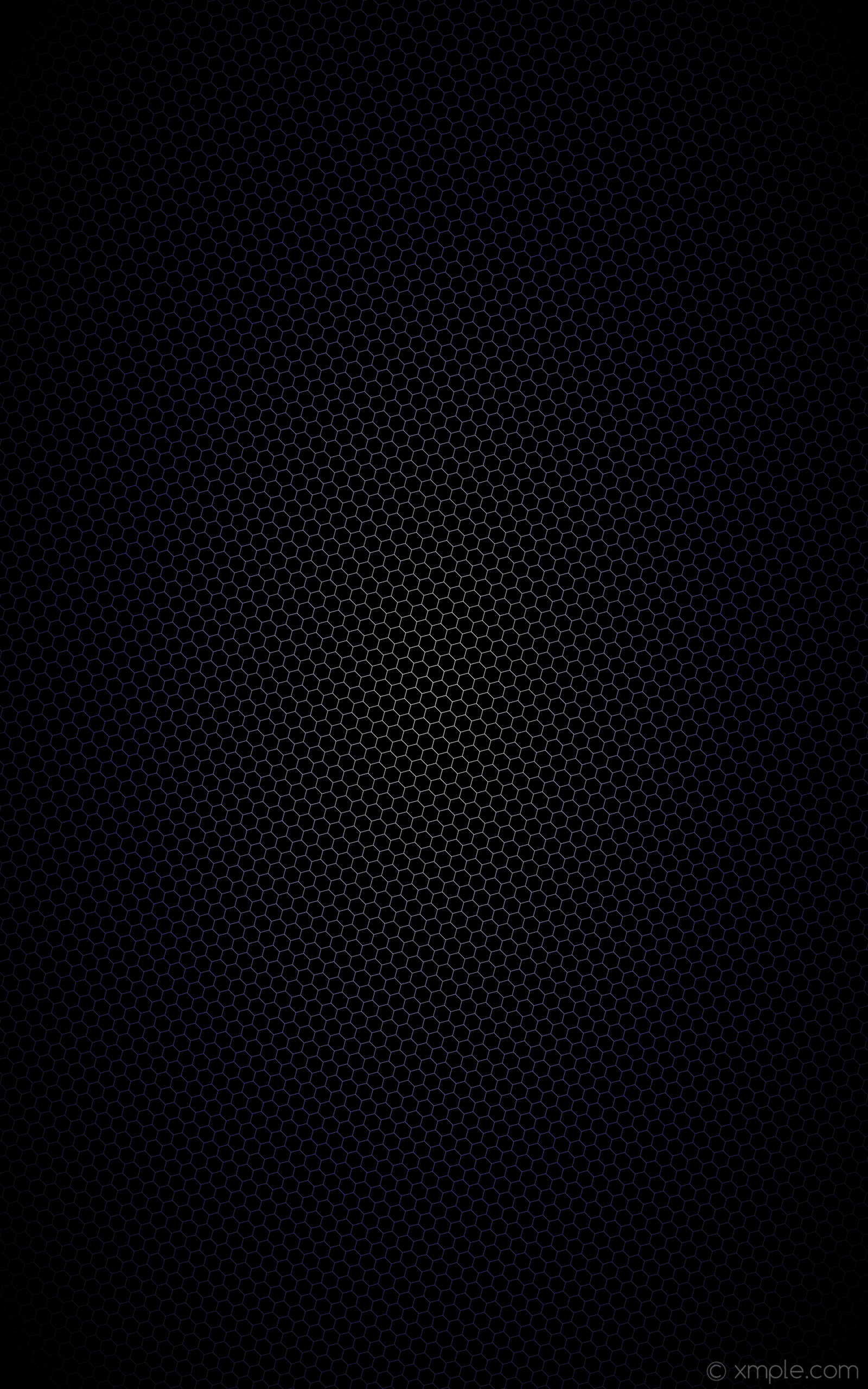 1600x2560 wallpaper black white hexagon purple glow gradient dark slate blue #000000  #ffffff #483d8b