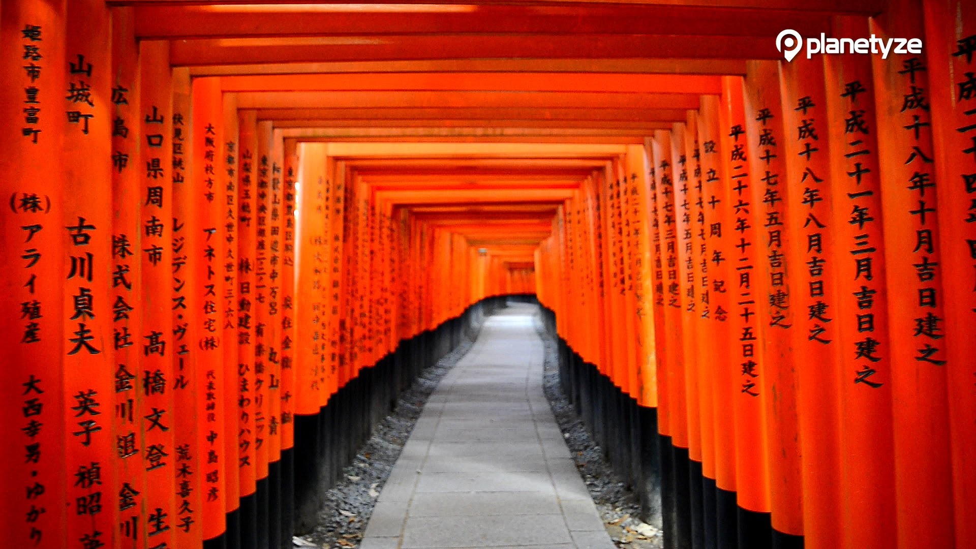 1920x1080 Fushimi Inari Shrine in Kyoto, amazing 10.000 sacrade gates | Things to do  in Kyoto - YouTube