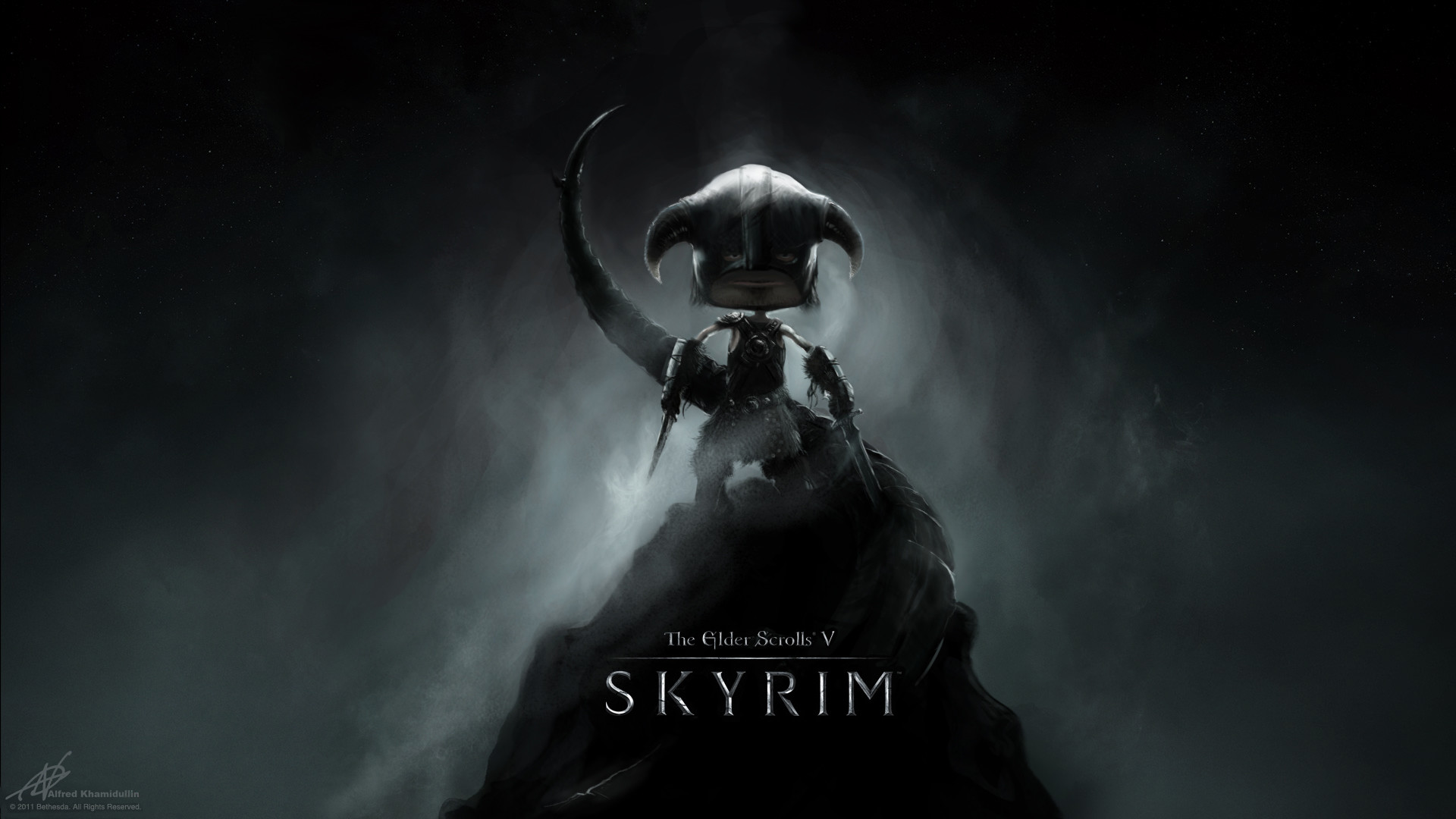 1920x1080 Skyrim Wallpaper official and my vision of 